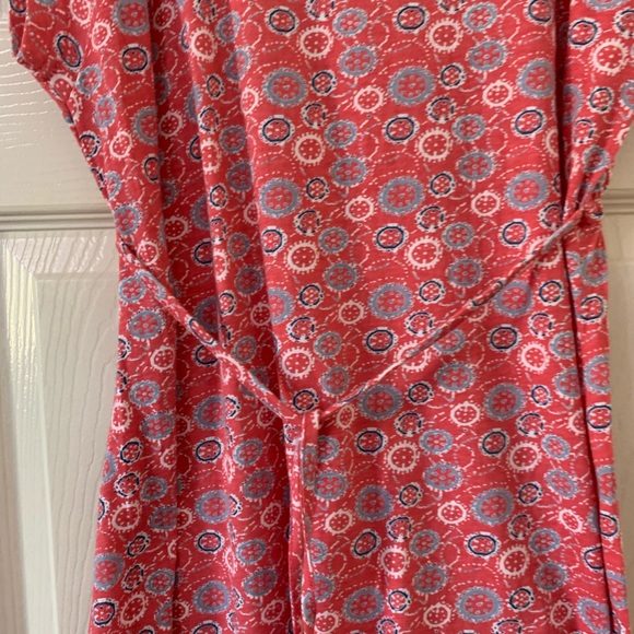 Pachamama Womens Top Size 2 Short Sleeve Tie Back UK 10 Summer Boho Holiday - Picture 7 of 8